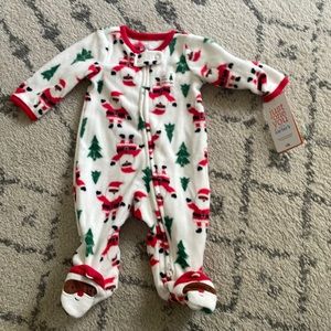 Carters newborn Santa body suit new with tags